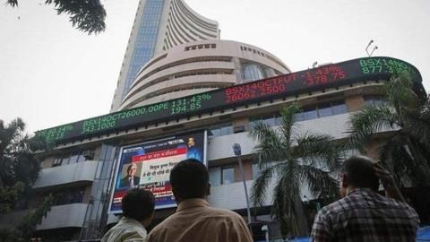 Sensex slips below 36000-mark; all eyes on Budget Sensex slips below 36000-mark; all eyes on Budget