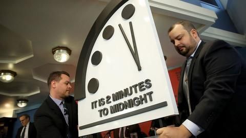 Iron Maiden called it. It really IS two minutes to midnight Iron Maiden called it. It really IS two minutes to midnight